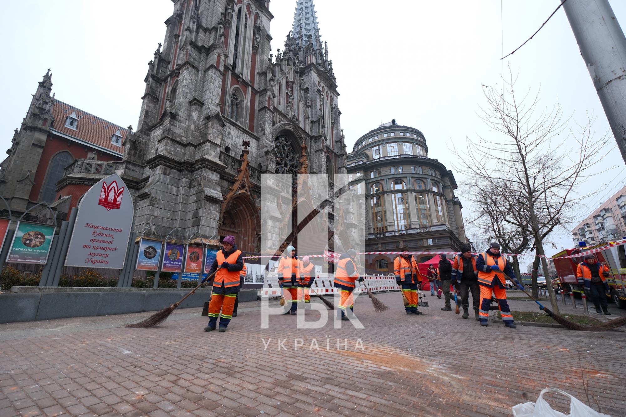 How St. Nicholas Church looks like after the morning shelling of Kyiv: photo